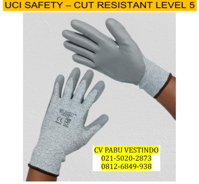 Hand Gloves Anti Licin Anti Slip Anti Iris Coating Karet Telapak Tangan