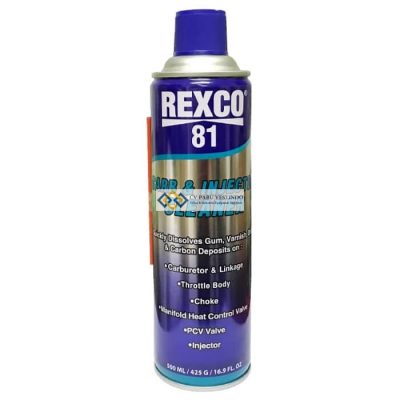 Rexco 81 Pembersih Karburator dan Injektor (Cleaner) 300 Ml - Gambar 6