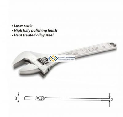 Kunci Inggris - Adjustable Wrench Size 24 Inch