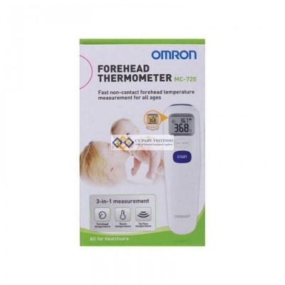 OMRON Digital Forehead Thermometer MC-720 - Gambar 4