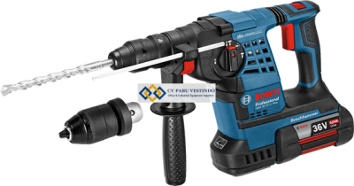 Rotary Hammer Berdaya Baterai dengan SDS plus Bosch GBH 36 VF-LI Plus