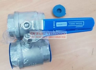 Ball Valve Type 2 Pc 1/4 Inch Sankyo