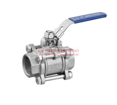 Ball Valve Type 3 Pc 1 Inch Sankyo