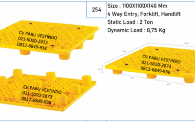 Pallet Plastik 4 Way Entry, Forklift, Handlift NPF-1111