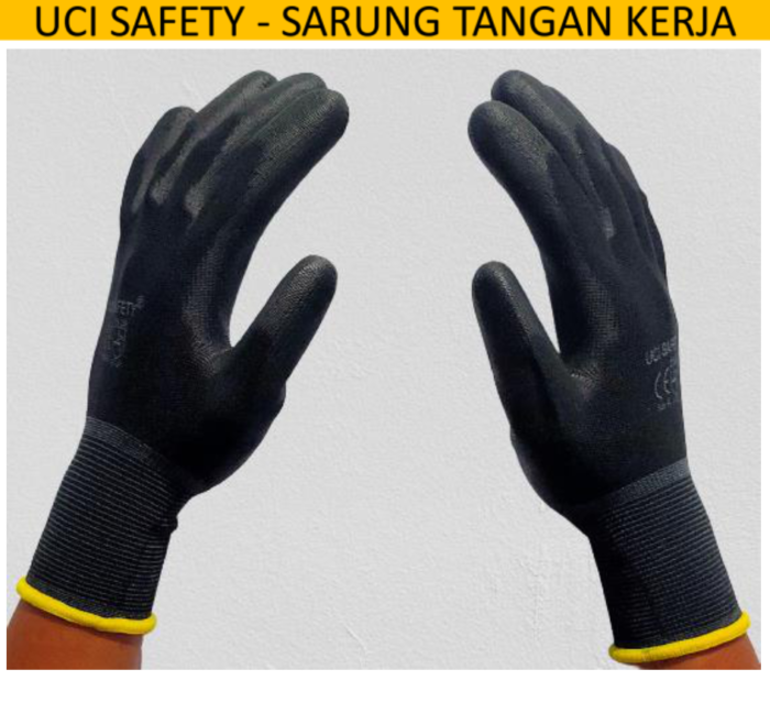 Sarung Tangan Uci Safety Static Multi Purpose Polyurethane Kerja ...