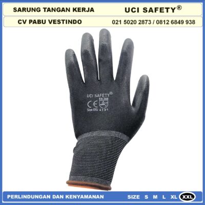 Sarung Tangan Uci Safety Bengkel otomotif Berkebun Tukang Anti Slip - Gambar 7