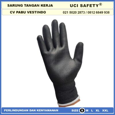 Safety Gloves Karet Multitask Statis Elektronik Assembly Pengaman kerja Tukang otomotif Mekanik Uci Safety Anti Slip Security Palmfit Kerja Sarung Tangan - Gambar 8