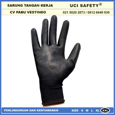 Sarung Tangan Uci Safety otomotif Bagunan Tukang Proyek Kerja Berkebun - Gambar 7