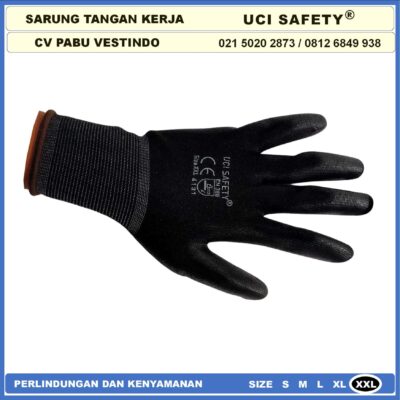 Sarung Tangan Uci Safety Bengkel otomotif Berkebun Tukang Anti Slip - Gambar 3