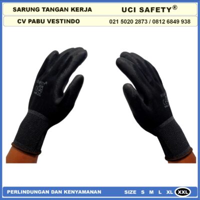 Sarung Tangan Uci Safety Mekanik otomotif Tukang Industri Pabrik - Gambar 8