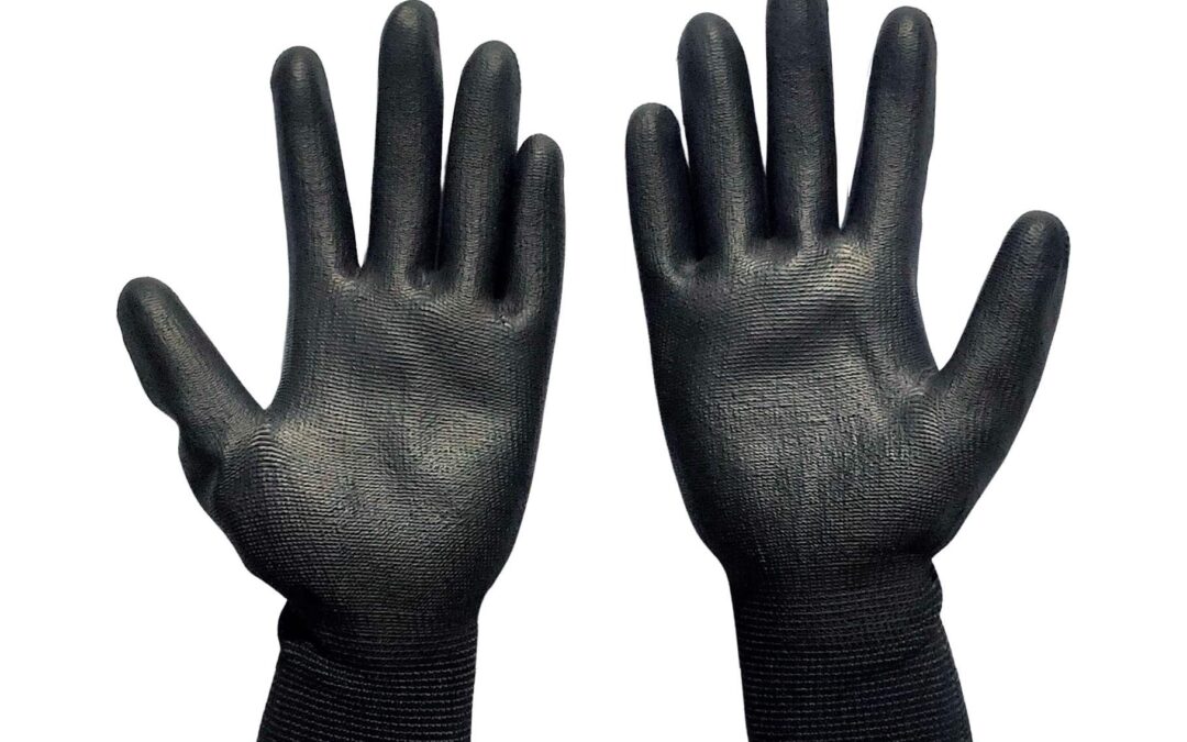 Karet Sarung Tangan Safety Gloves Dilapisi Karet