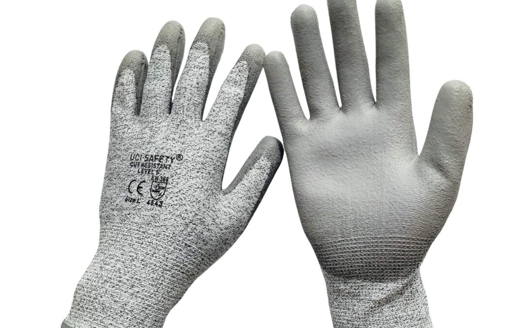 Ukuran S M L XL XXL Cut Resistant Level 5 Mekanik Hand Gloves Industri