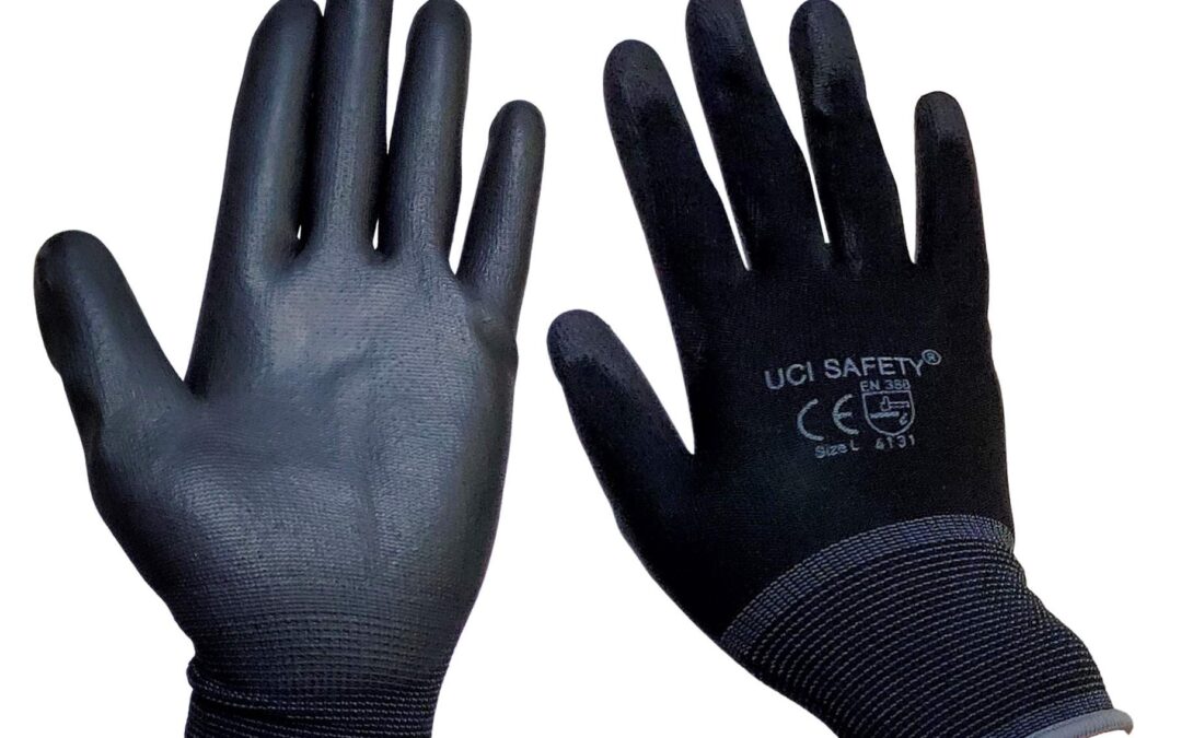 Sarung Tangan Anti Slip Uci Safety Palm Fit Coating Karet